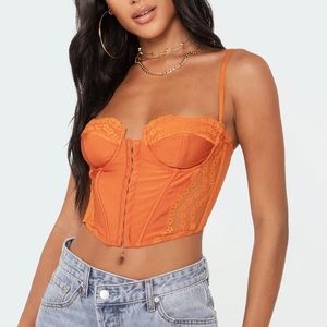 Edikted Payton lace corset